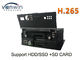 Fuel Sensor H.265 HDD 4 Channel 1080P RJ45 Port HD Mobile DVR with Motion detection