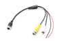 4 Pin M12 Aviation Female To RCA BNC Adapter Cable