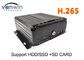 Full HD Rs232 12 Volt 4 Channel 14W H265 Car Dvr Recorder
