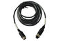 Aviation M12 6Pin Plug Extension Cable For Streamax IPC Cameras