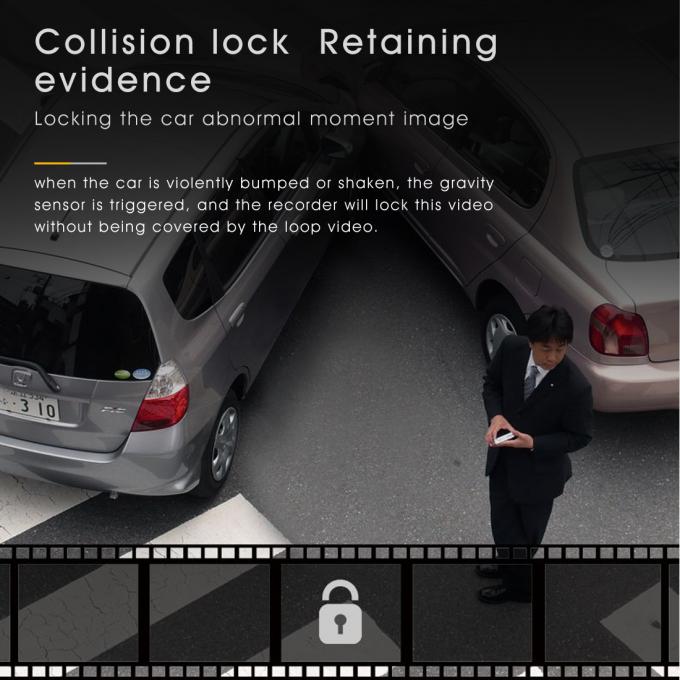 24H Loop Recording Night Vision WiFi Dash Cam FHD 1080P Car DVR Wide-Angle View VANWIN TRACKING Hidden Car Cam