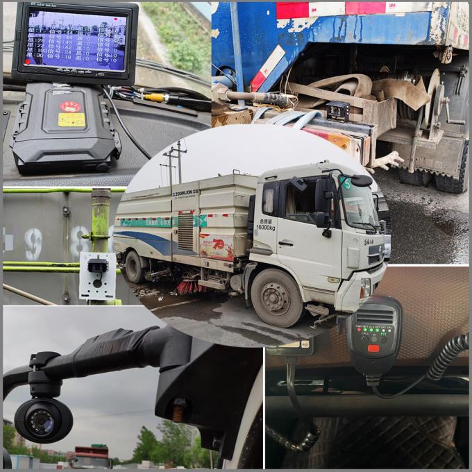 4G 5G Video Monitoring Vehicle Fleet CCTV System With AI DSM ADAS BSD