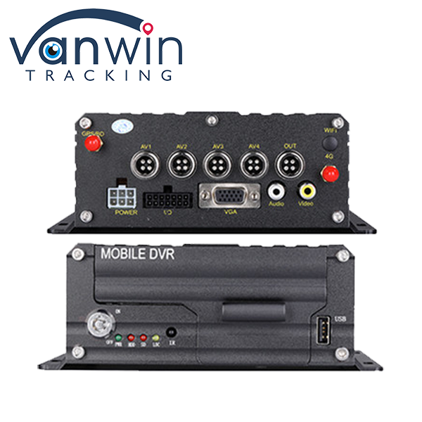4 Ch AI Truck Bus Mobile DVR With AI DSM ADAS BSD Support 4G 5G WIFI GPS