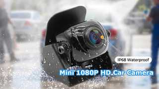 Mini 1080P AHD Car Reverse Camera Compact Security Solution