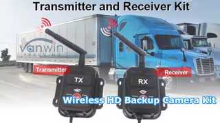 Wireless AHD Backup Camera Kit for Long Vehicles
