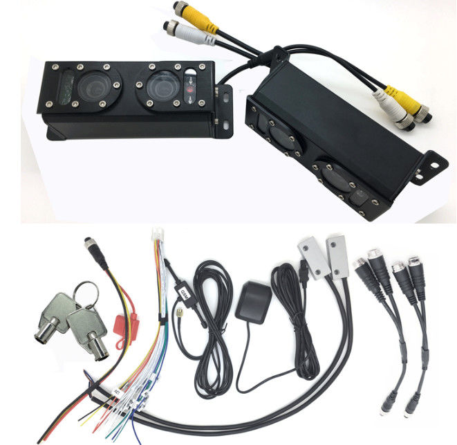 3G Bus Passenger Counter , Vehicle DVR Camera System With RS232 / RS485 Protocol 1